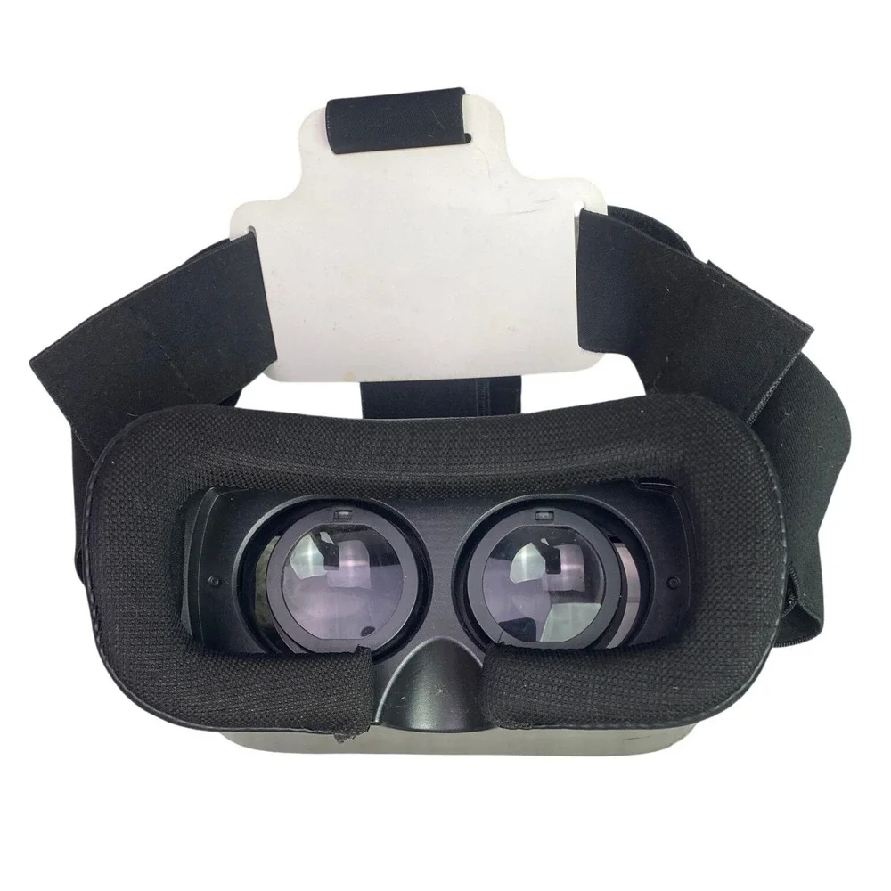 VR BOX Virtual Reality Glasses White Black Smartphone VR Headset Adjustable‎
